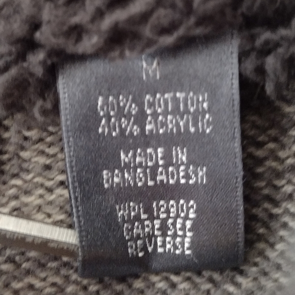 Oscar de la Renta Men's Cotton Blend Cable Knit Fall Winter Long Sleeves Sweater - Picture 11 of 13